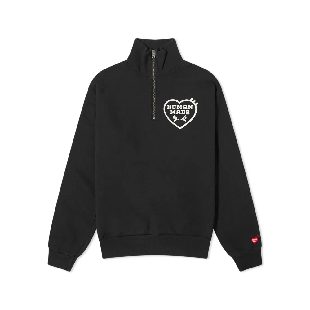 Military Half-Zip Sweatshirt