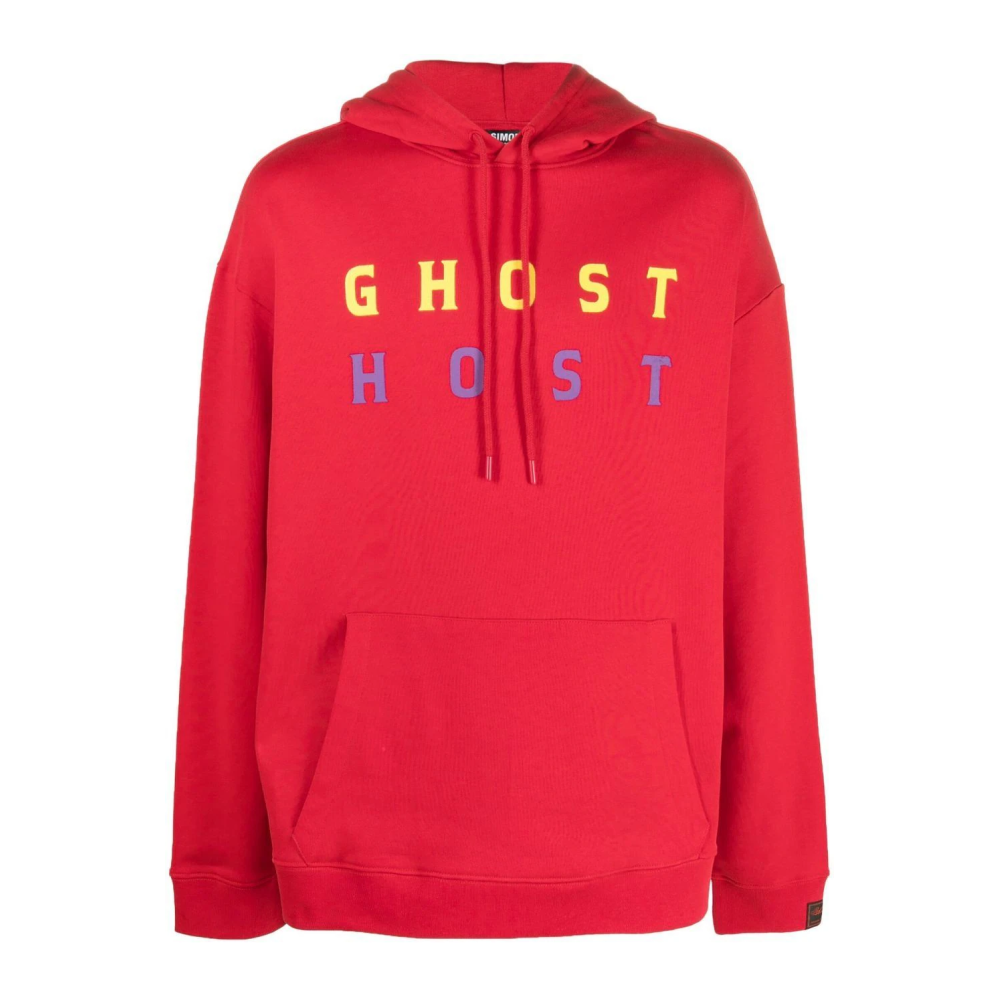 Ghost Host-print hoodie