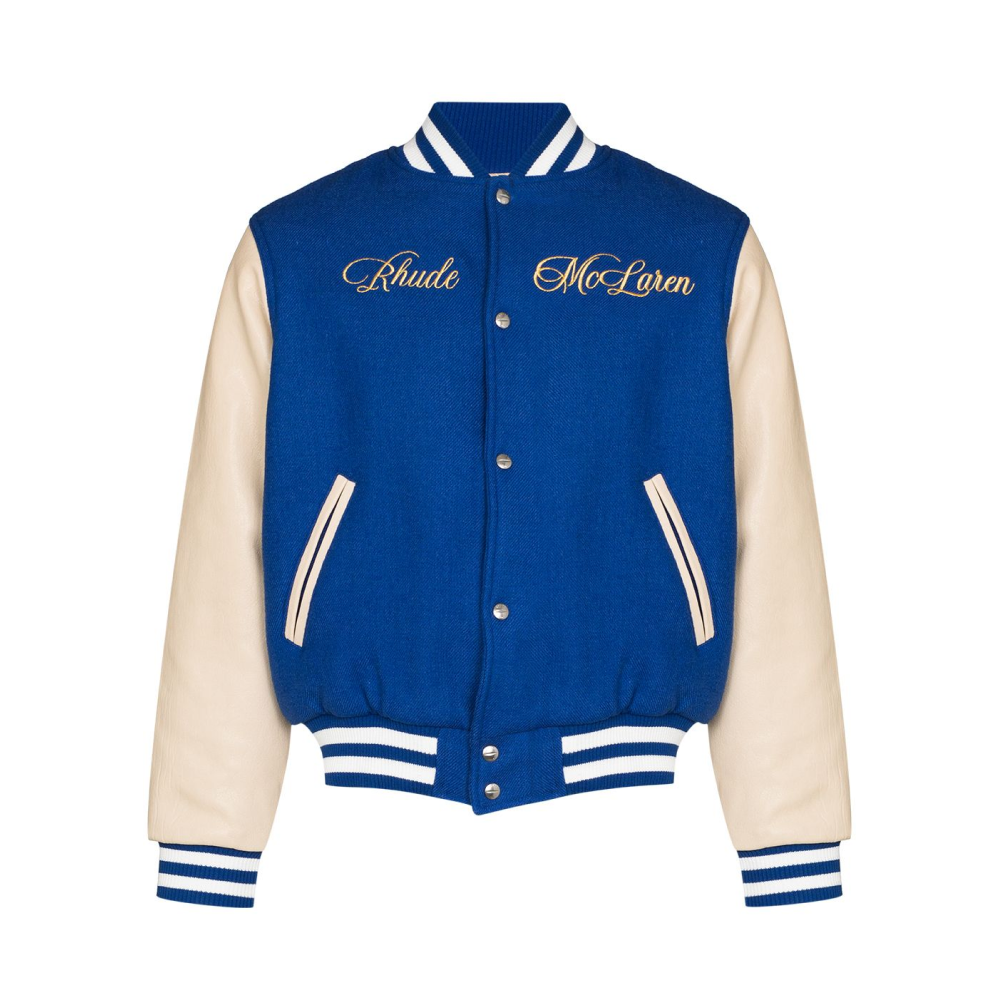 McLaren varsity bomber jacket