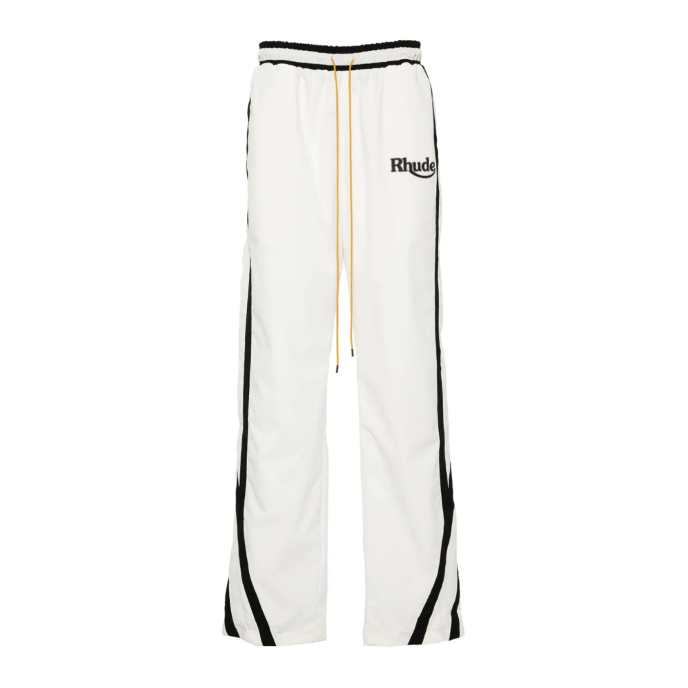 logo-print track pants