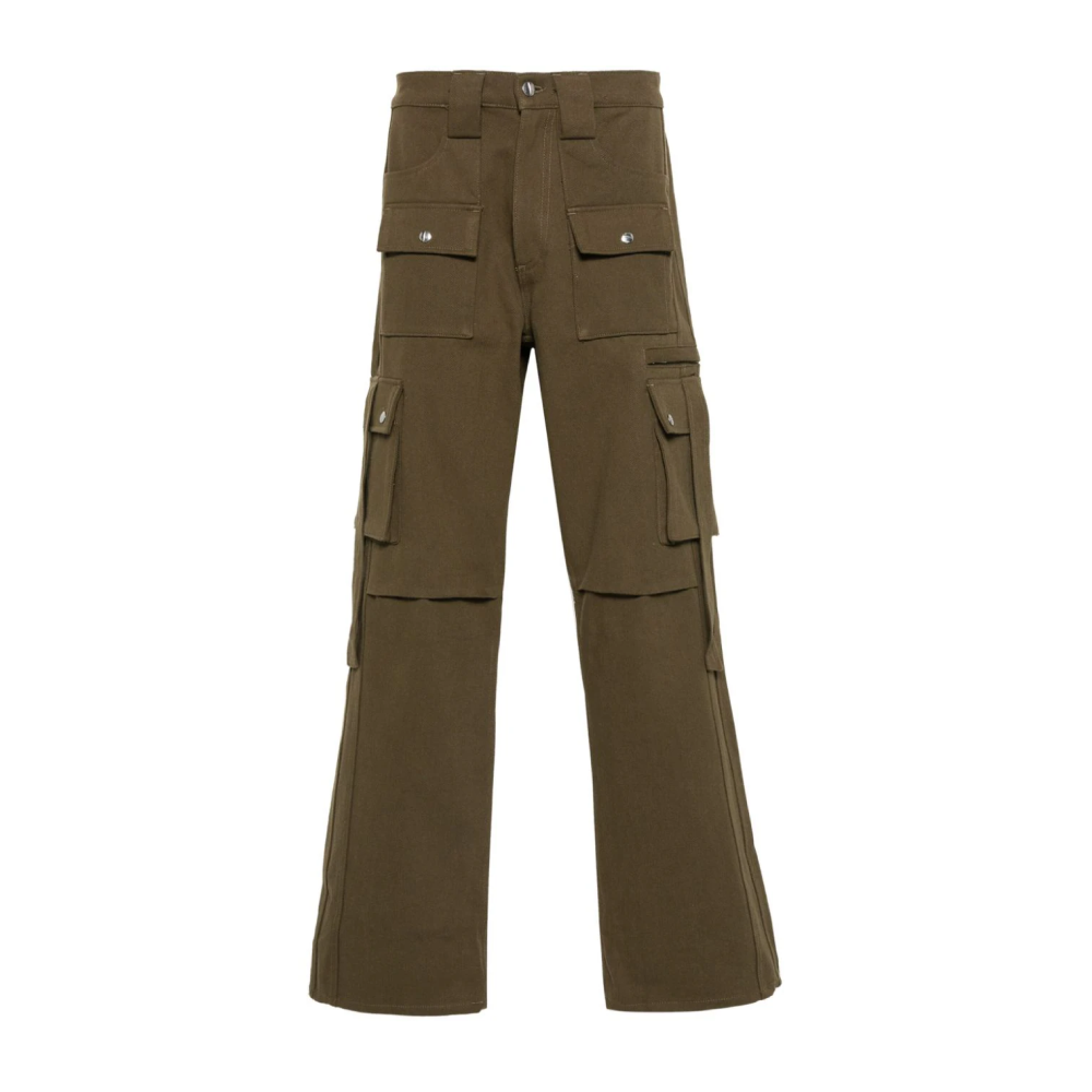 straight-leg cargo pants