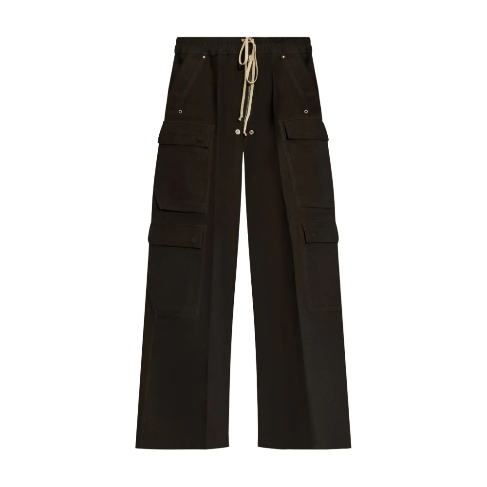 oversized wide-legged trousers