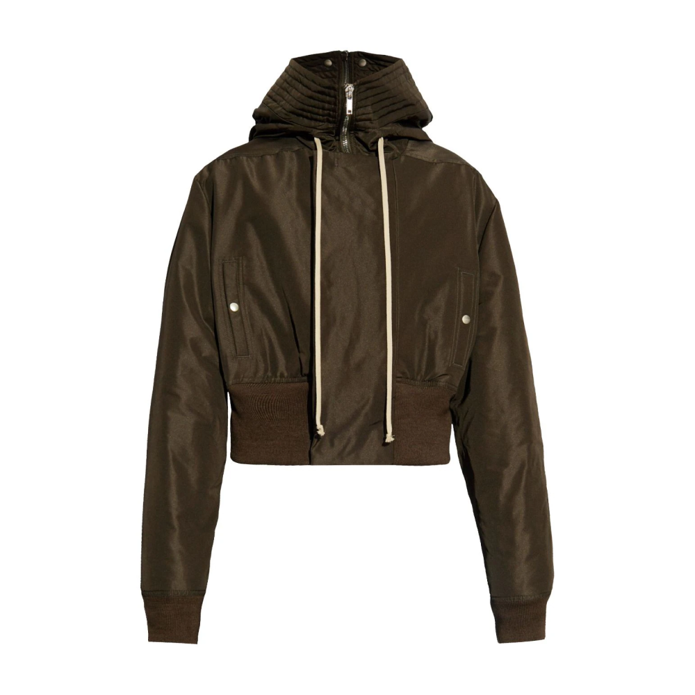 Hooded Bomber Jacket