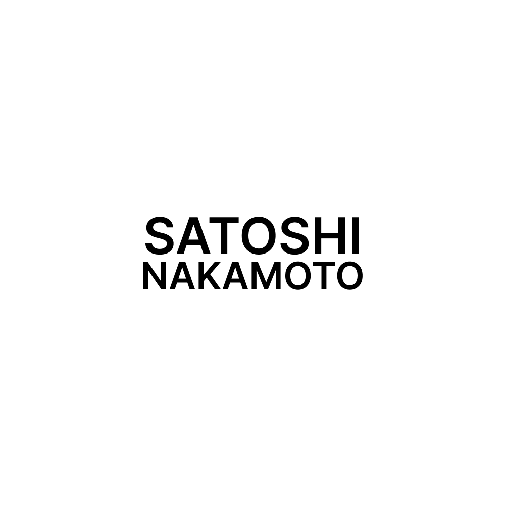 Satoshi Nakamoto