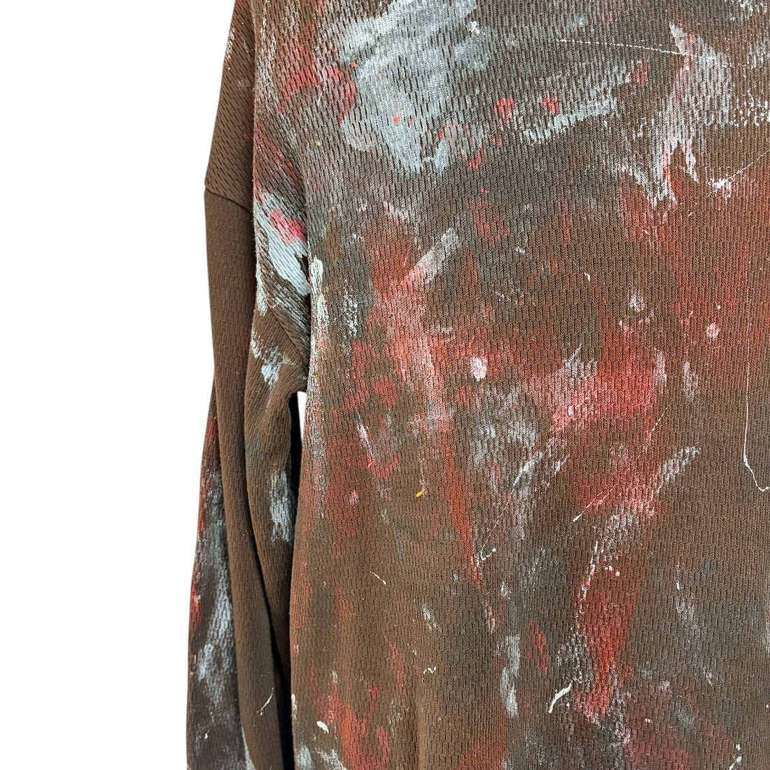 Bleach & Damage Waffle Long-Sleeve Tee