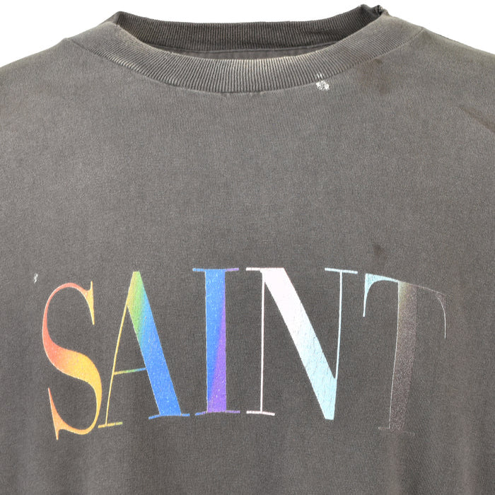 SS T-SHIRT/SAINT / BLK