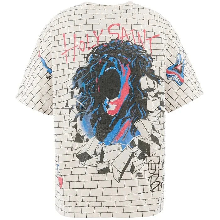 SS T-SHIRT/HOLY SAINT / WHT
