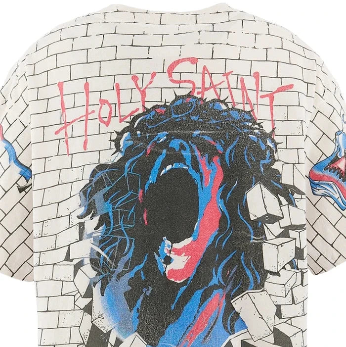 SS T-SHIRT/HOLY SAINT / WHT