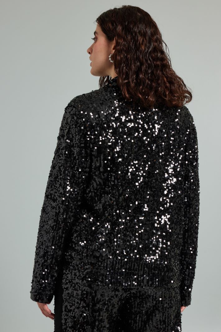 CESTO All-over sequined blazer