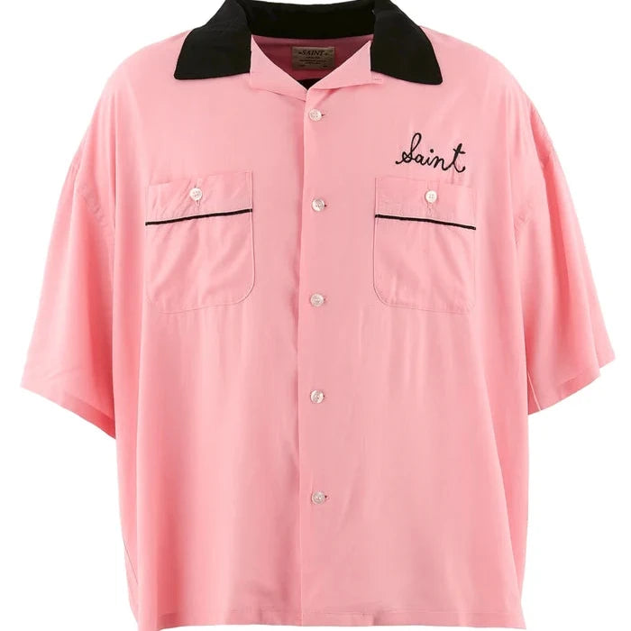 BOWLING SHIRT/TRUMP / PNK