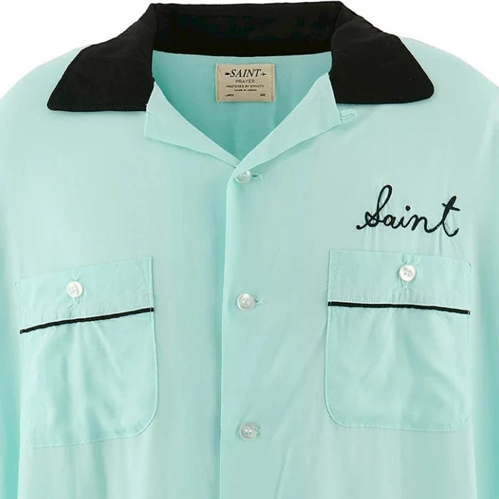 BOWLING SHIRT/TRUMP / SKY BLU