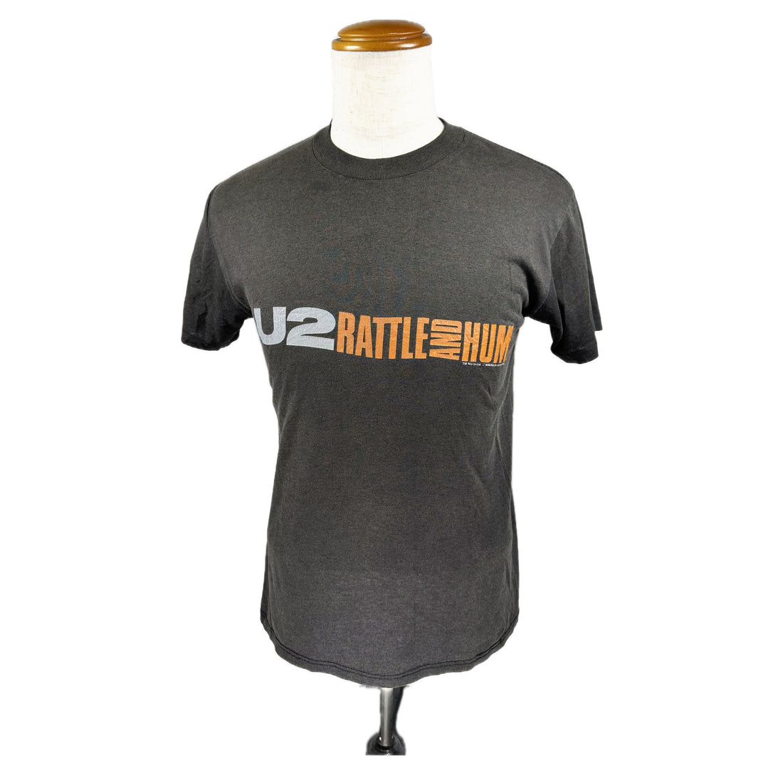 1988 U2 RATTLE AND HUM M 正面 RATTLE AND HUM ロゴ