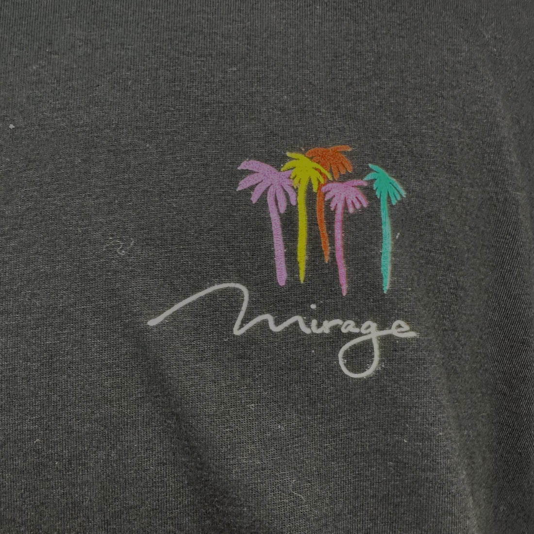 1990 DOUGLAS VS HOLYFIELD THE MIRAGE LAS VEGAS XL 胸のロゴ アップ