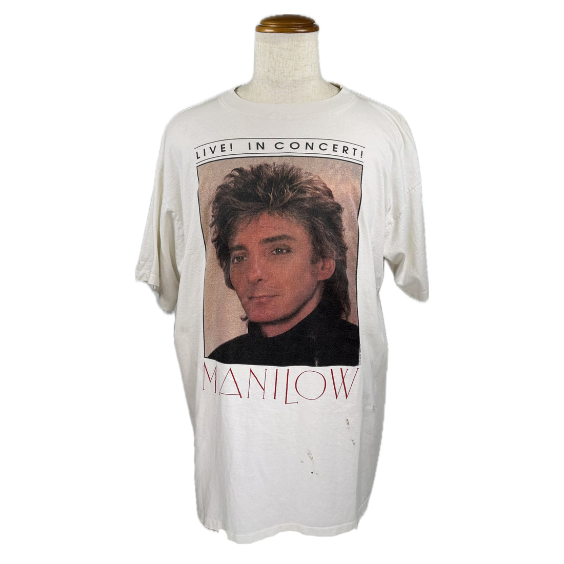 1993 BARRY MANILOW GREATEST HITS TOUR XL 正面 MANILOW フォトプリント