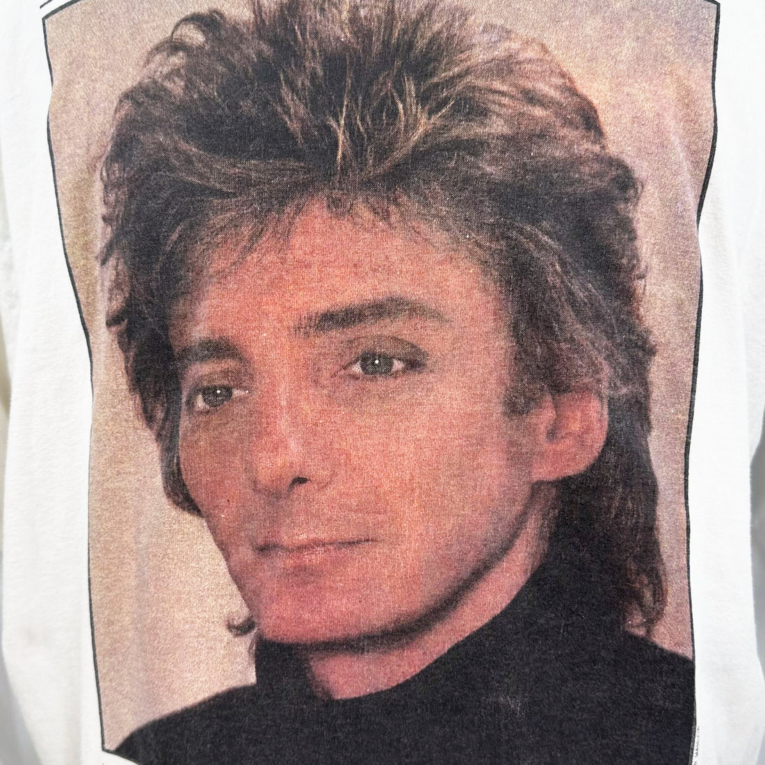 1993 BARRY MANILOW GREATEST HITS TOUR XL 正面プリント アップ