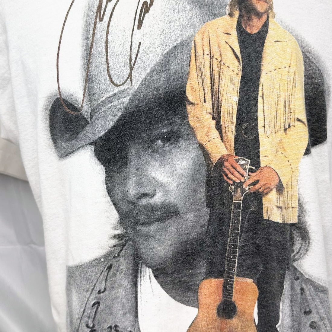 1996 ALAN JACKSON PHOTO SIGNATURE L プリント アップ