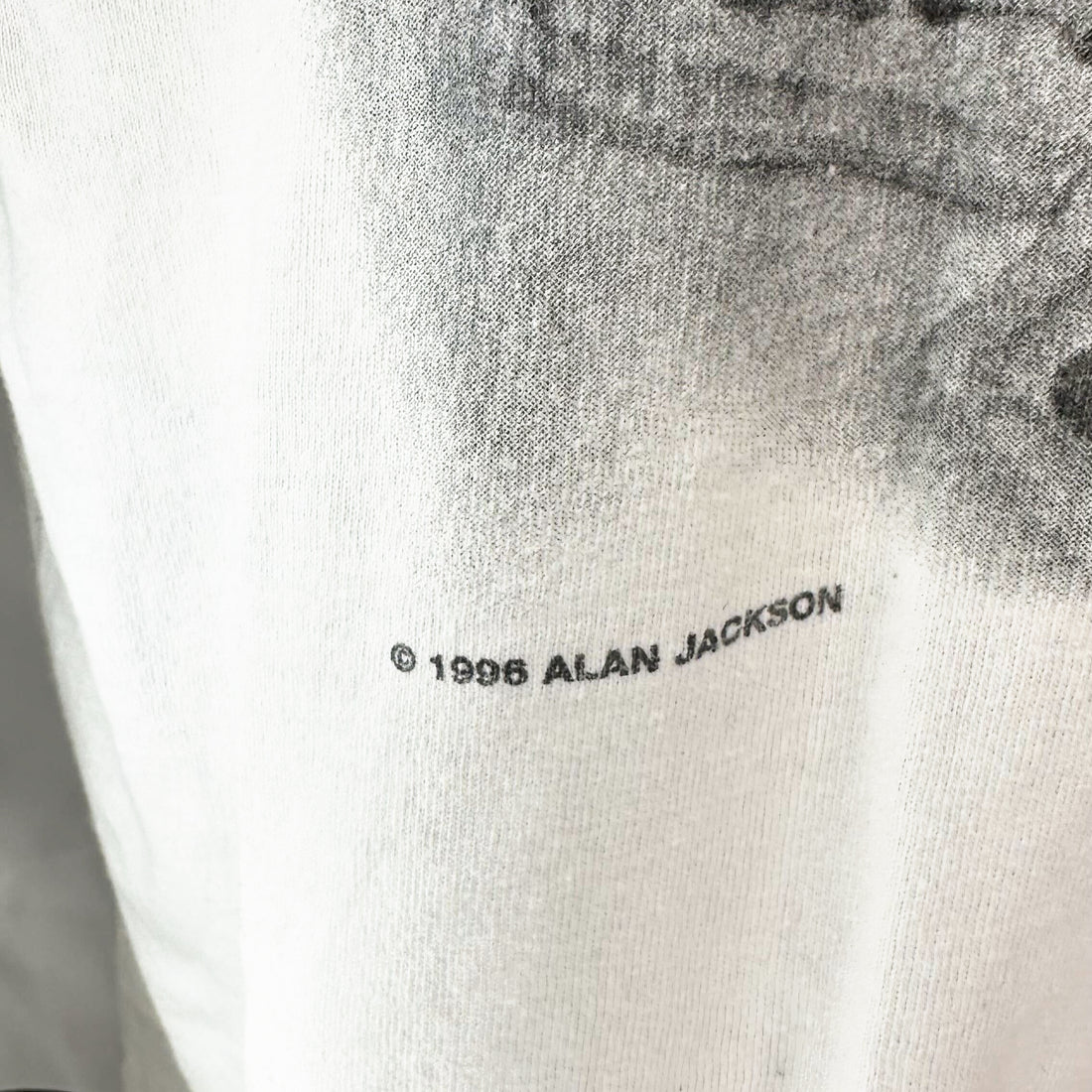 1996 ALAN JACKSON PHOTO SIGNATURE L コピーライト表記