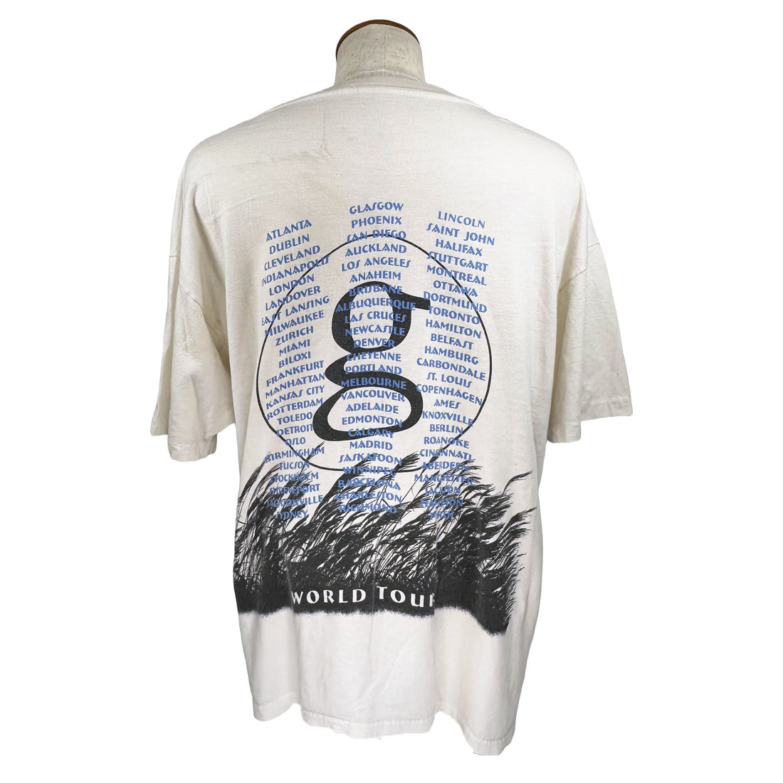 1996 GARTH BROOKS WORLD TOUR L 背面 WORLD TOUR プリント