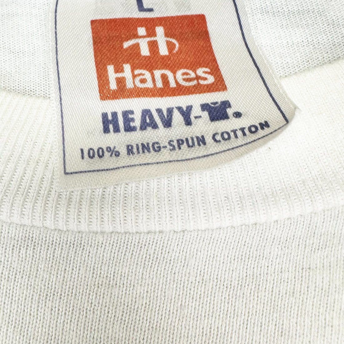 1998 LAND ROVER 50TH ANNIVERSARY PHOTO L Hanes HEAVY-T ネックタグ L
