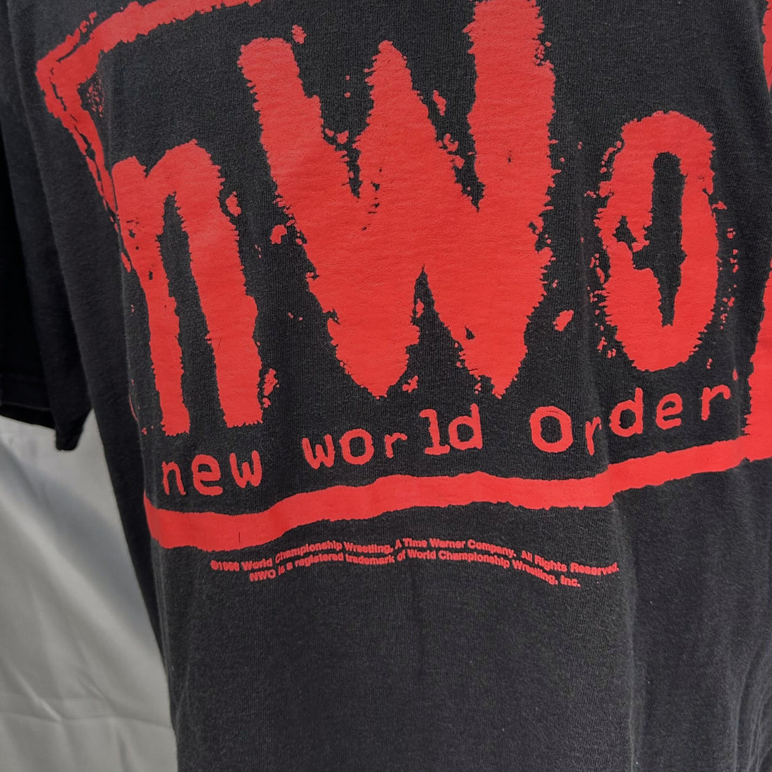 1998 NWO NEW WORLD ORDER WCW XL ロゴ アップ