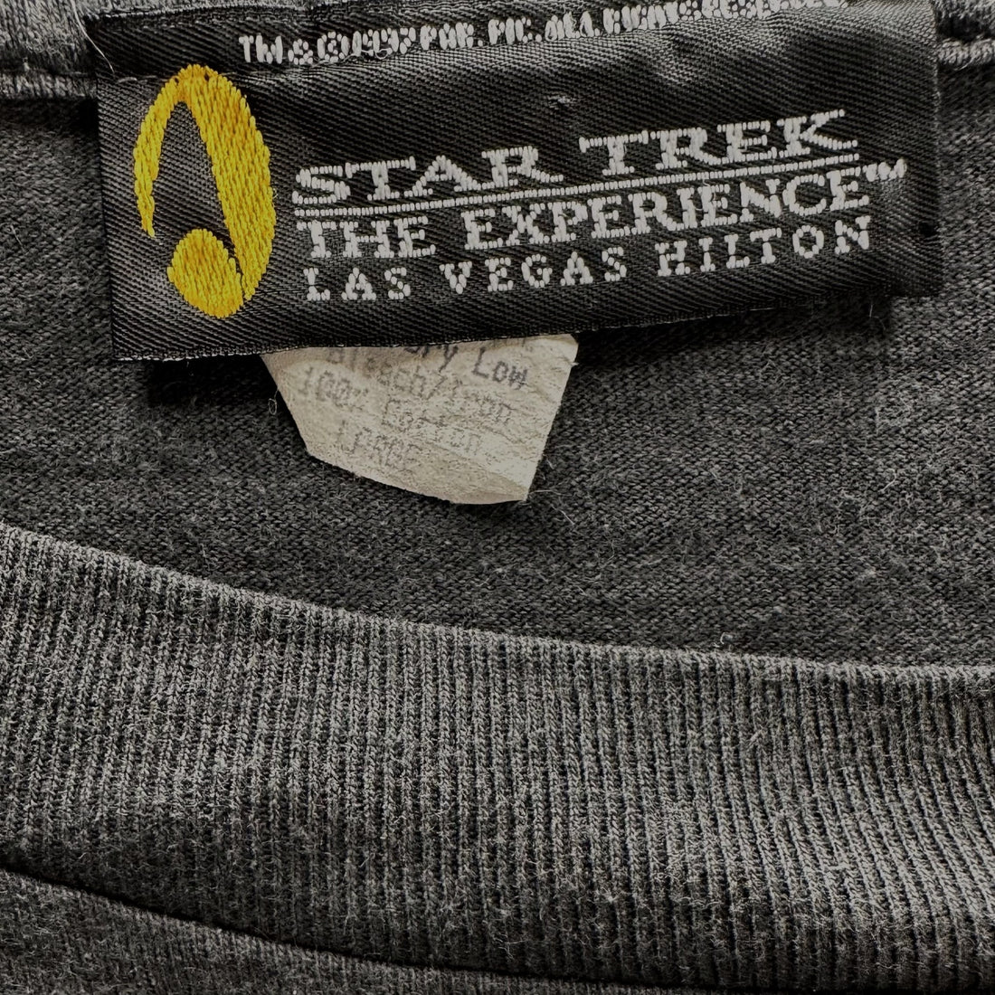 1998 STAR TREK THE EXPERIENCE LAS VEGAS HILTON L STAR TREK ネックタグ