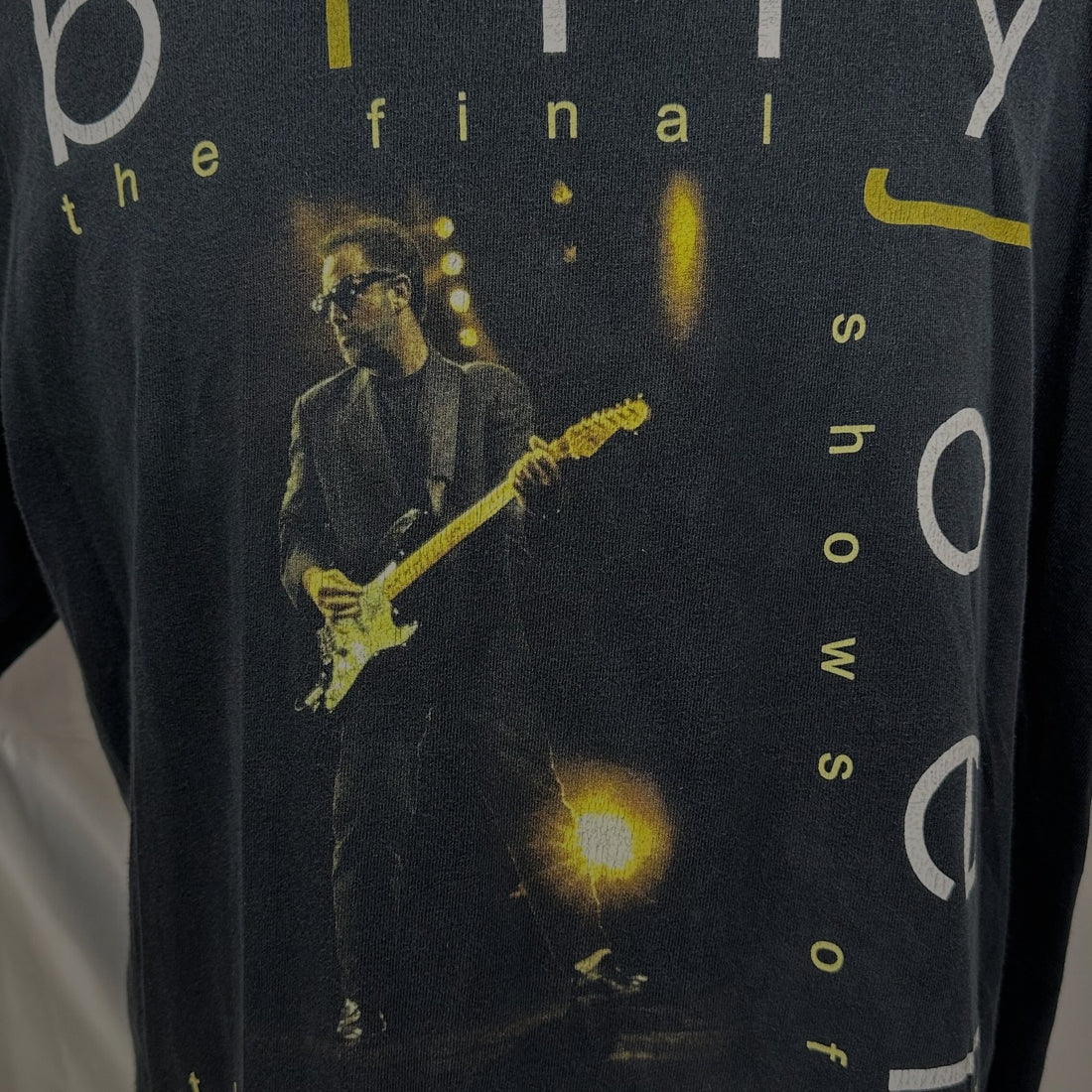 2000 BILLY JOEL FINAL SHOWS OF THE MILLENNIUM XL 胸元プリント アップ
