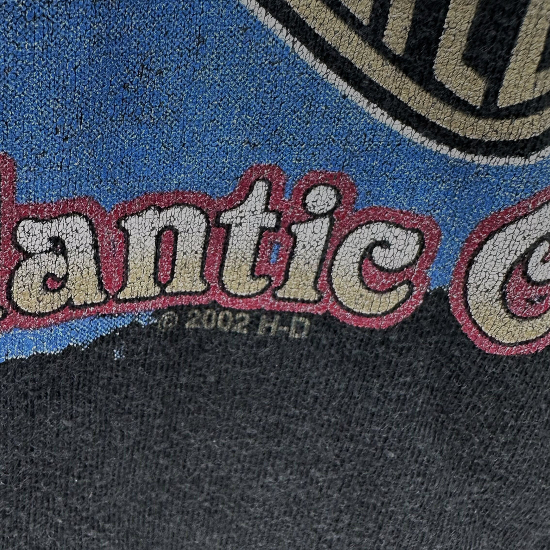 2002 ATLANTIC COUNTY HARLEY-DAVIDSON ATLANTIC CITY NJ 2XL コピーライト表記