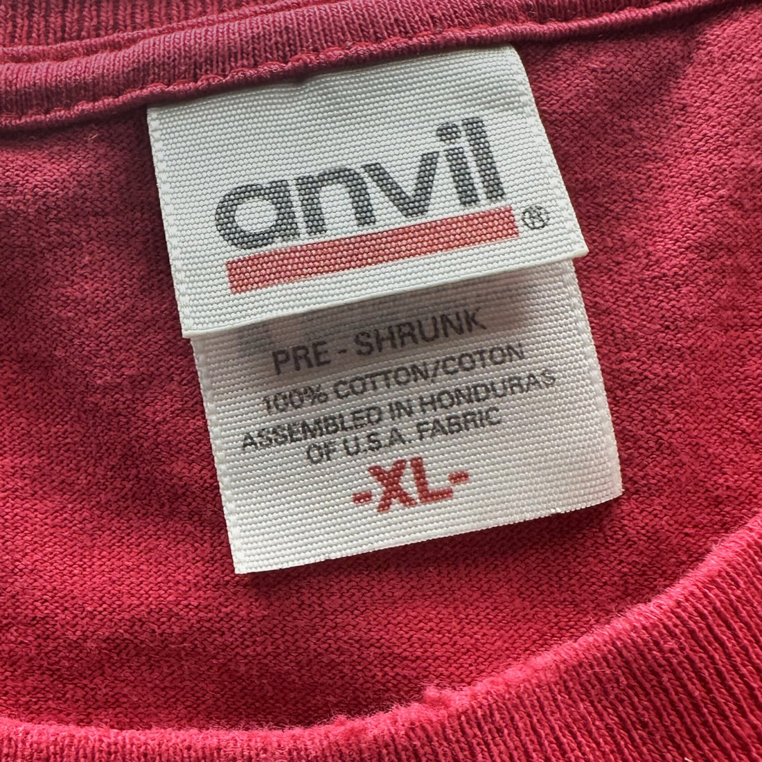 2004 FIESTA SAN ANTONIO ALAMO XL anvil ネックタグ XL
