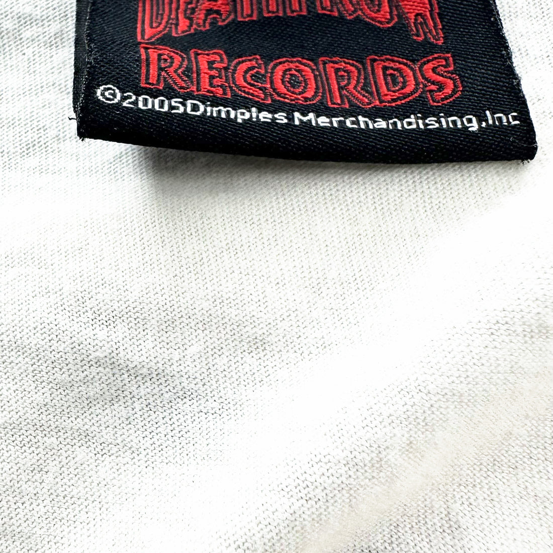 2005 DR. DRE THE CHRONIC L Death Row Records ネックタグ