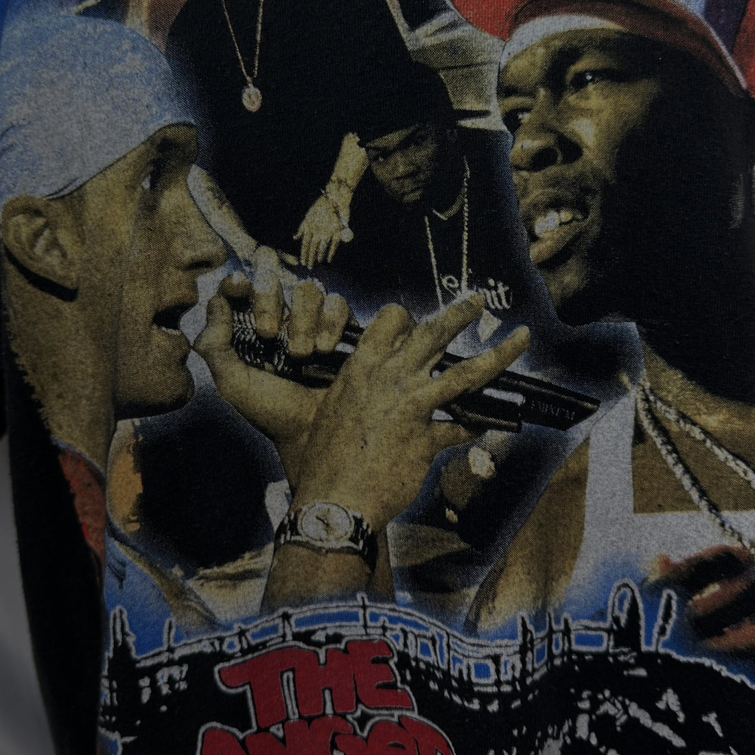 2005 EMINEM 50 CENT THE ANGER MANAGEMENT TOUR 3 L 正面の写真 アップ