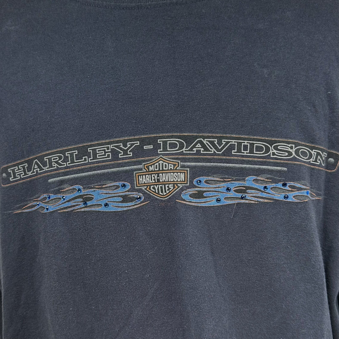 2007 LAS VEGAS HARLEY-DAVIDSON WELCOME SIGN LS 2XL 正面ロゴ アップ