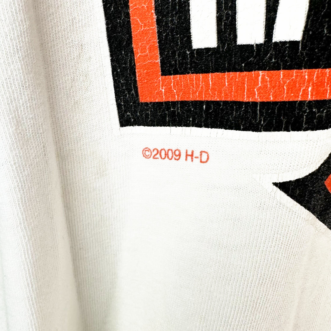 2009 DUDLEY PERKINS SAN FRANCISCO HARLEY-DAVIDSON 3XL コピーライト表記