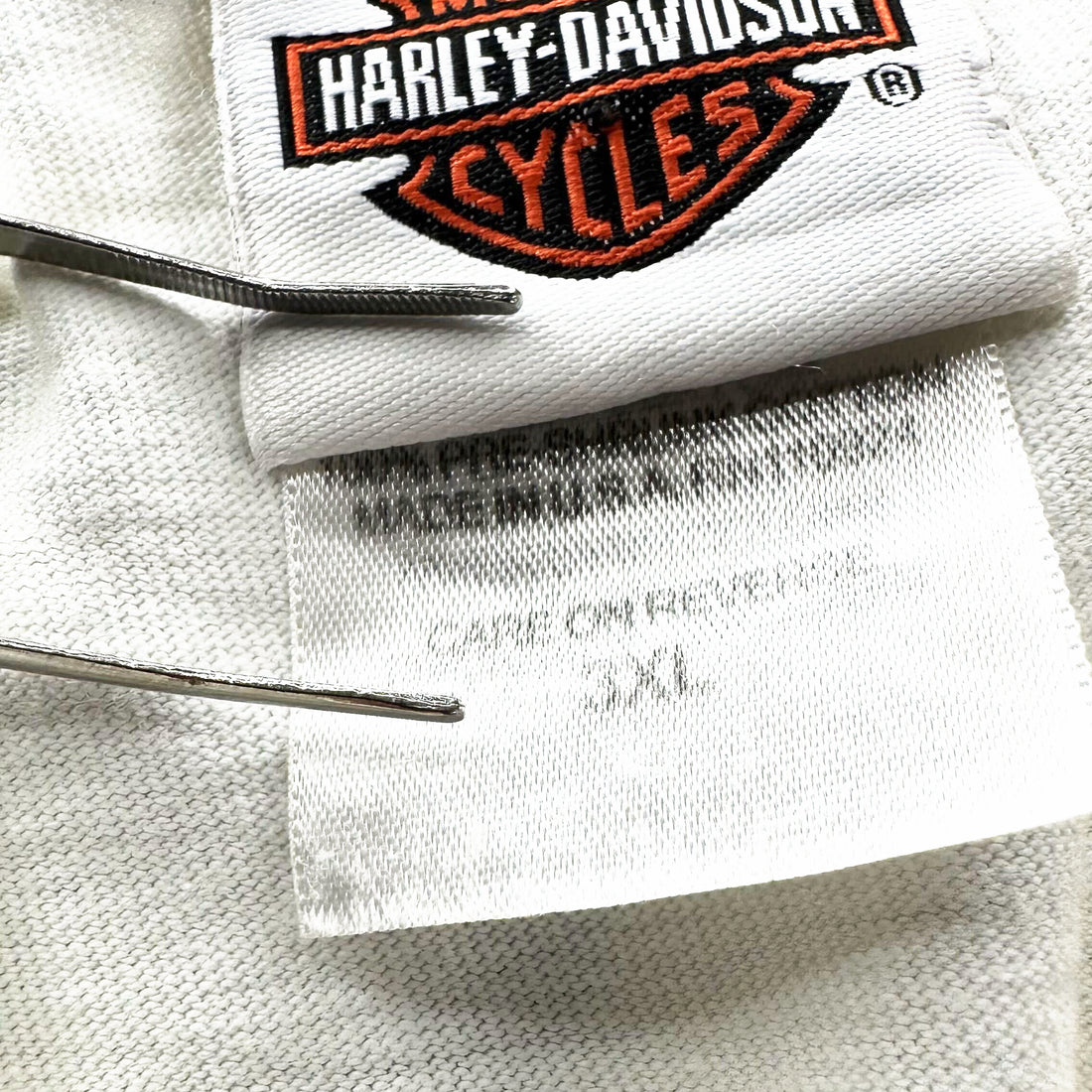 2009 DUDLEY PERKINS SAN FRANCISCO HARLEY-DAVIDSON 3XL HARLEY-DAVIDSON ネックタグ 3XL