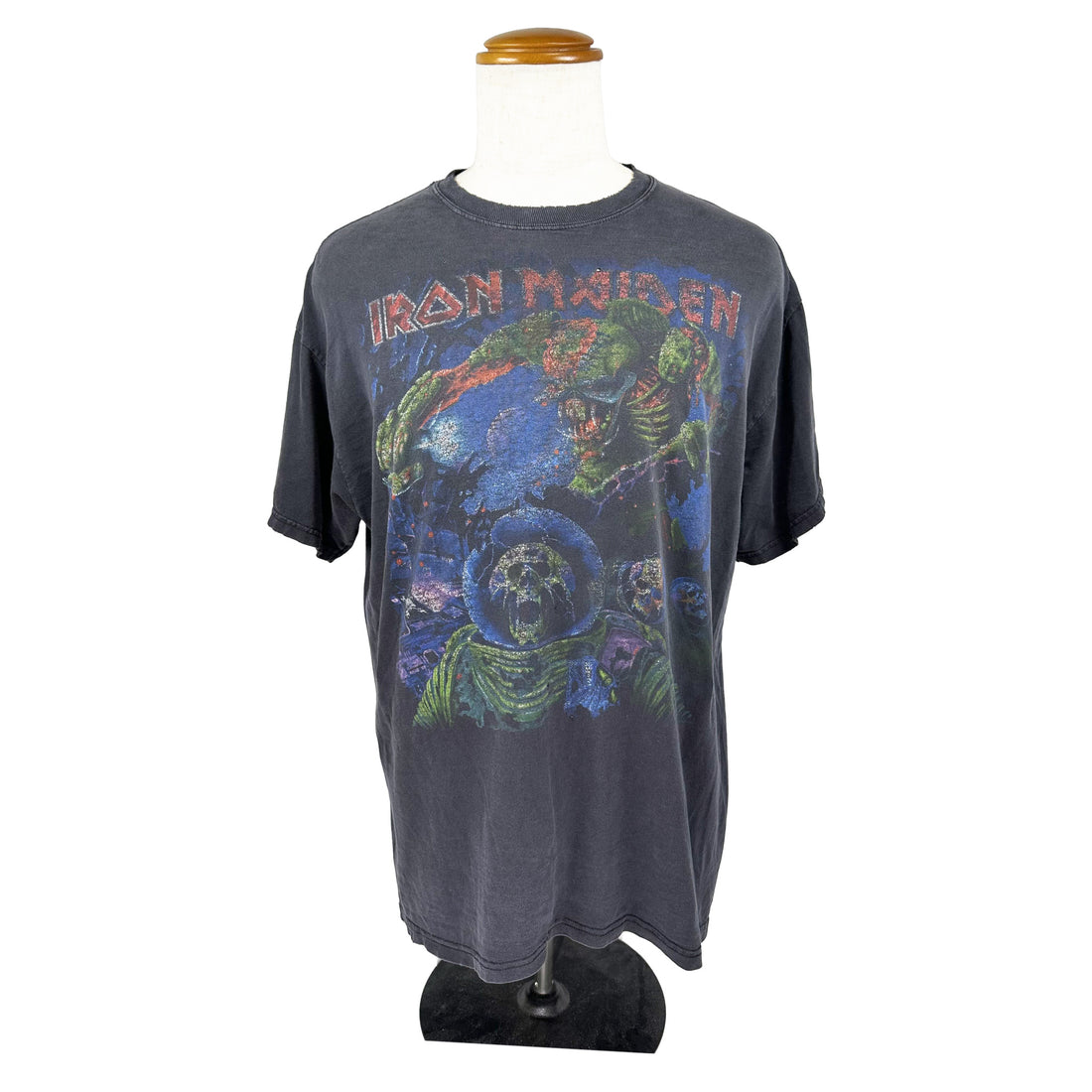 2010 IRON MAIDEN THE FINAL FRONTIER WORLD TOUR XL 正面 エディのイラスト