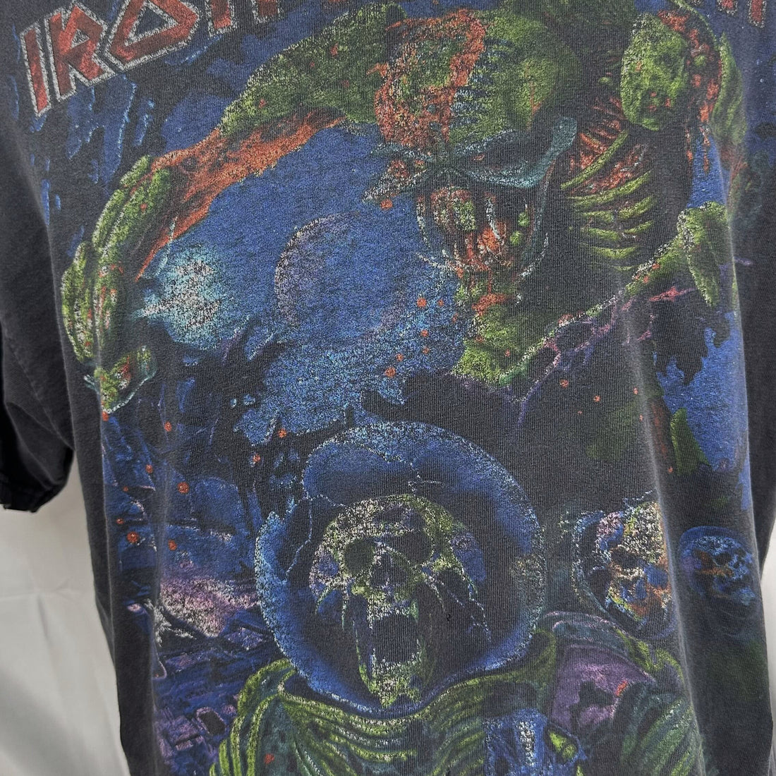 2010 IRON MAIDEN THE FINAL FRONTIER WORLD TOUR XL 正面プリント アップ
