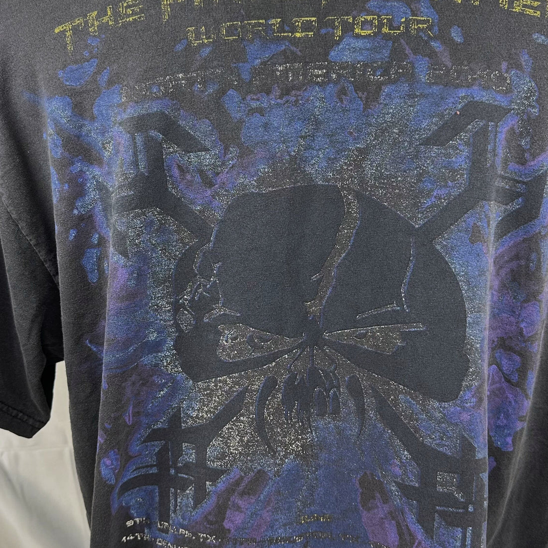 2010 IRON MAIDEN THE FINAL FRONTIER WORLD TOUR XL 背面プリント アップ