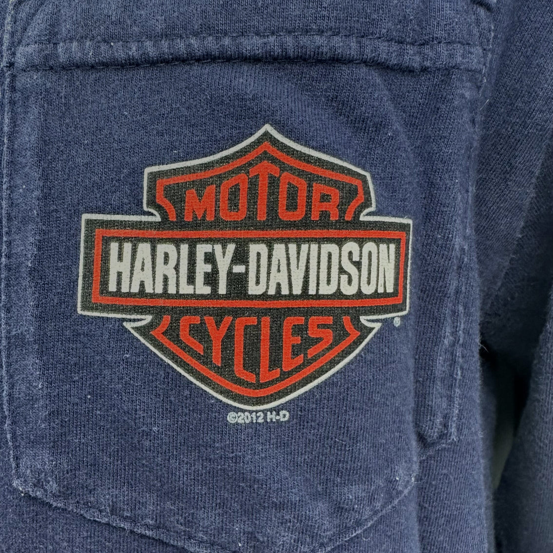 2012 L-A HARLEY-DAVIDSON LEWISTON MAINE POCKET LS M ポケット アップ