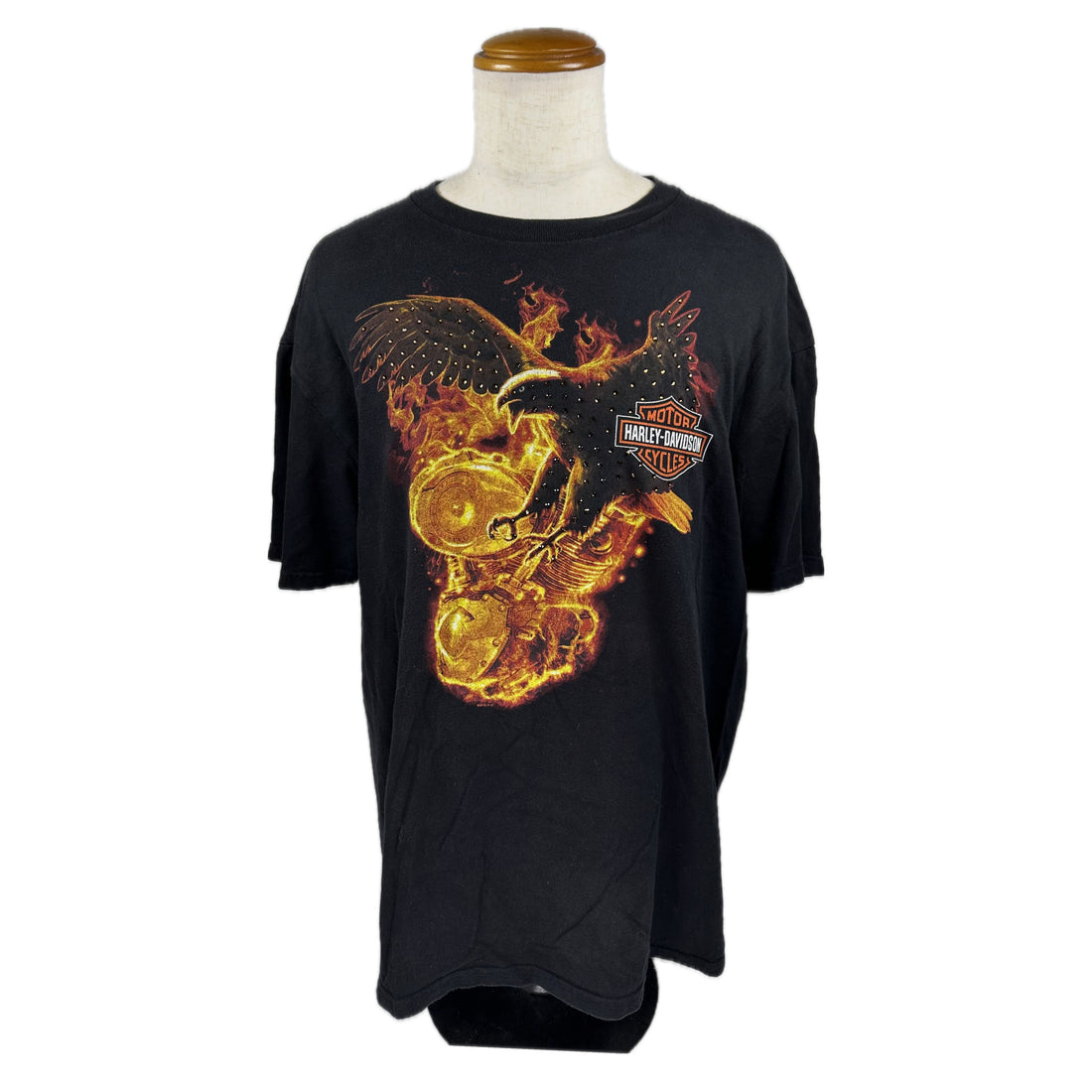 2016 WINDY CITY HARLEY-DAVIDSON CHICAGO FLAME EAGLE XL 正面 フレイムイーグル プリント