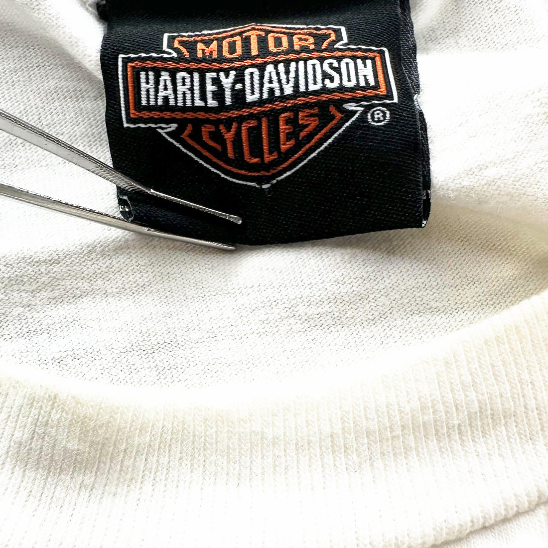 2024 HARLEY-DAVIDSON OF CARROLL IOWA POCKET TEE L HARLEY-DAVIDSON ネックタグ
