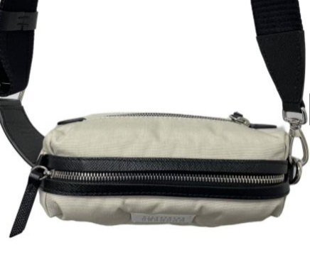 BORSA TRACOLLA 100% cordura fabric Grigio