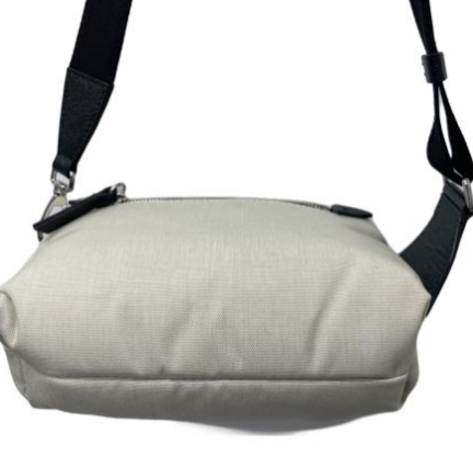 BORSA TRACOLLA 100% cordura fabric Grigio