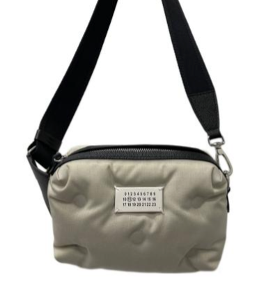 BORSA TRACOLLA 100% cordura fabric Grigio
