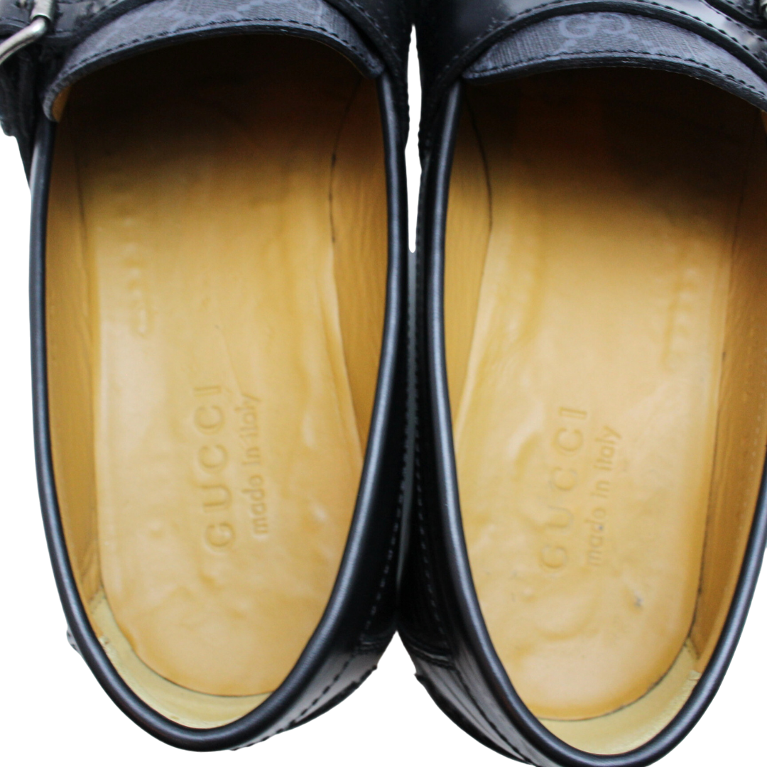 GG LEATHER LOAFERS/8 1/2