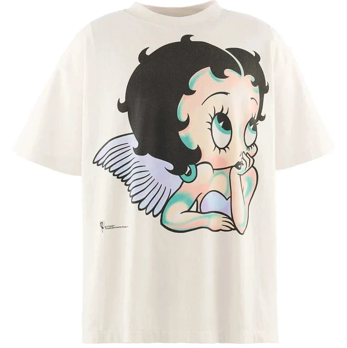 BTY_SS T-SHIRT/ANGEL / WHT