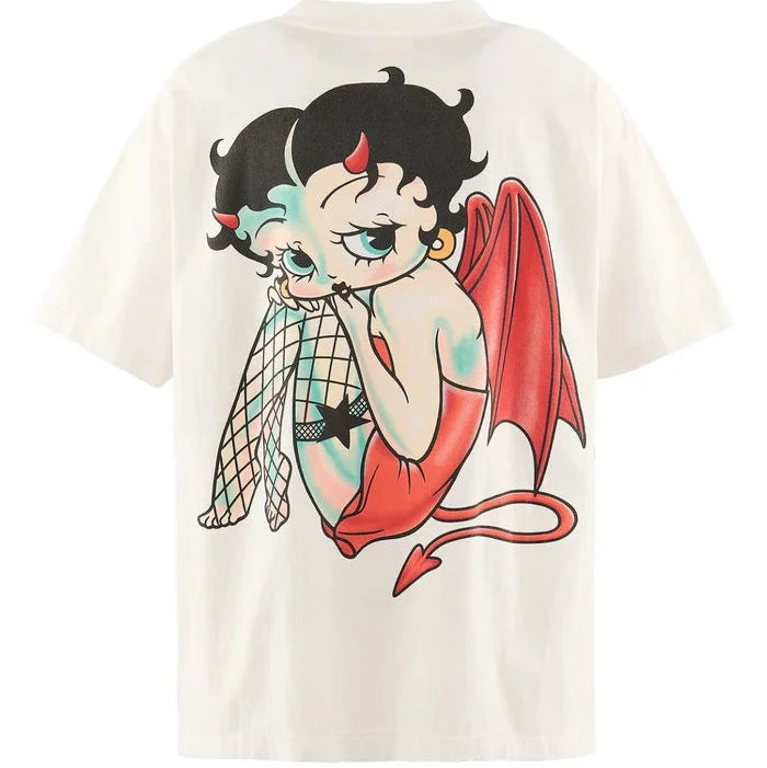 BTY_SS T-SHIRT/DEVIL / WHT