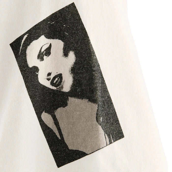 AMY_SS T-SHIRT/BACK TO BLK / WHT