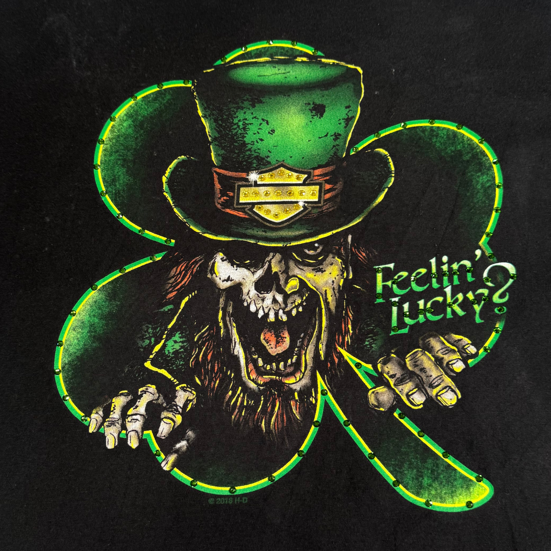 Vintage Harley-Davidson “Feelin’ Lucky?” Tee