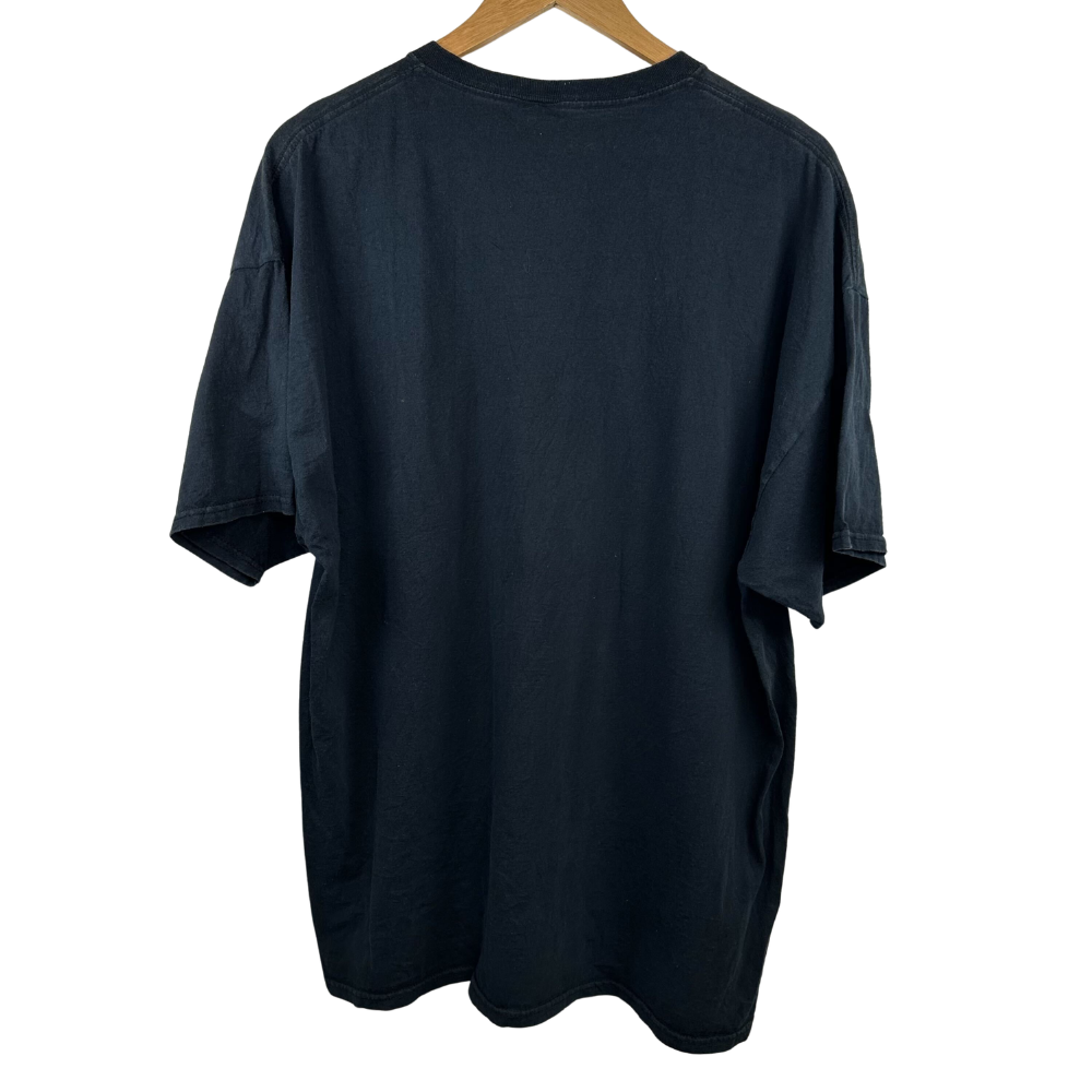 Patriotic Fireworks Cat Graphic T-Shirt – Fruit of the Loom – Size 2XL