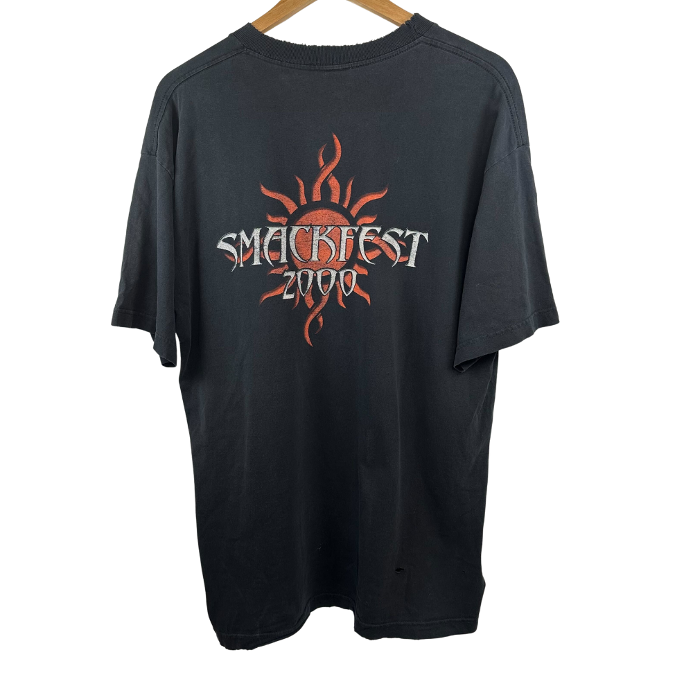 Godsmack Flame Graphic Band T-Shirt – L – Black