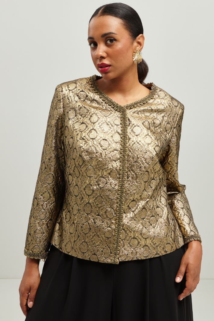 CALYPSO Short brocade jacket